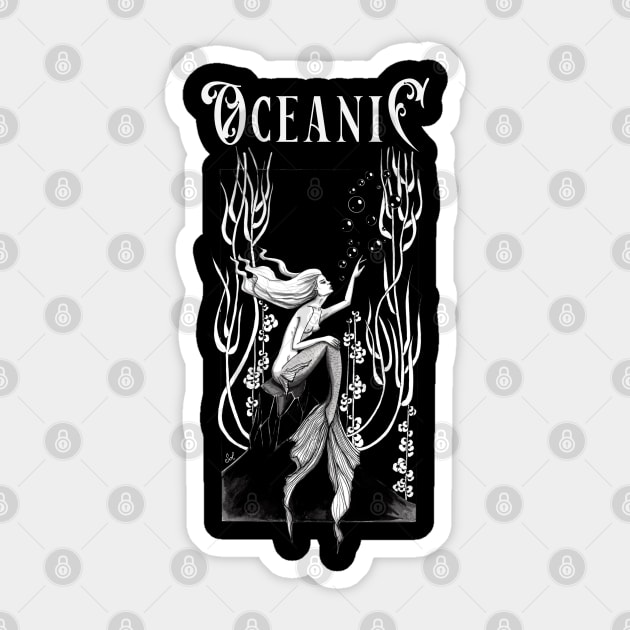 Oceanic Sticker by SolDaathStore